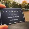 Jewelry company Membership Authenticity Cards -thumb